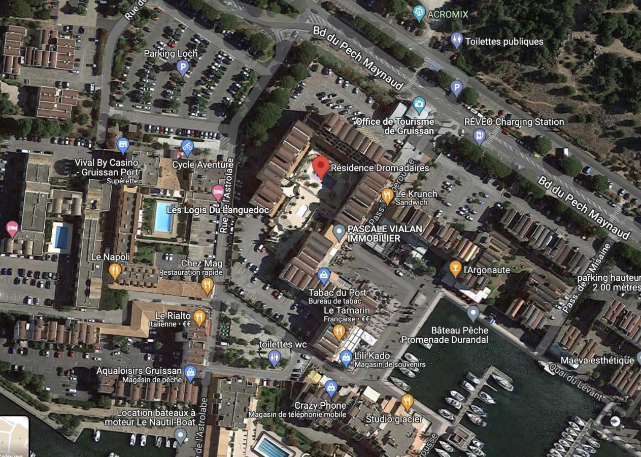Gruissan-Port-T2-2Chambres-5Pers-43M2-Climatise-Parking-Valerie Εξωτερικό φωτογραφία